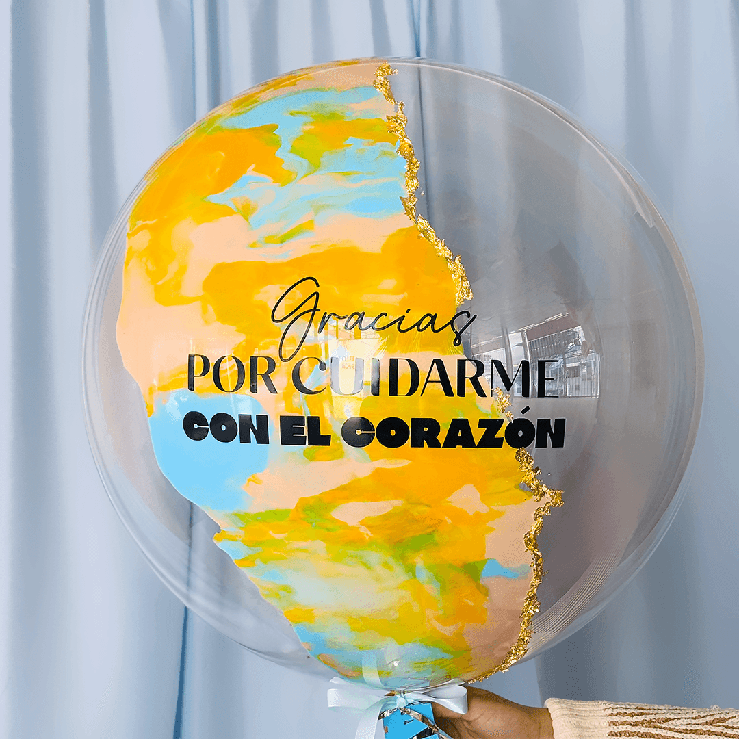 BURBUJA TU CORAZON Y CANASTA