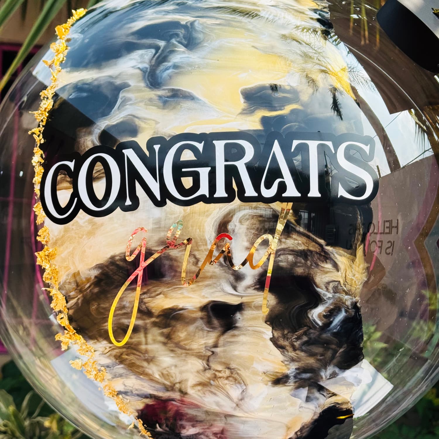 CONGRATS FLOWERS  GRAD