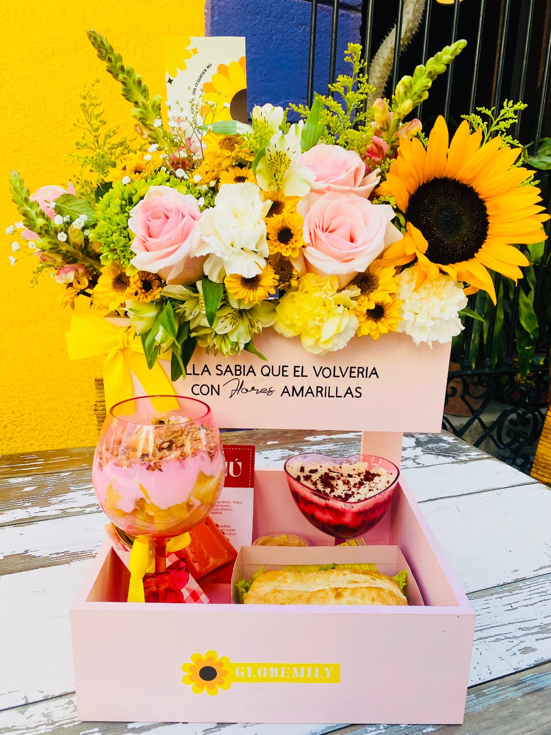 Desayuno Floral Girasol