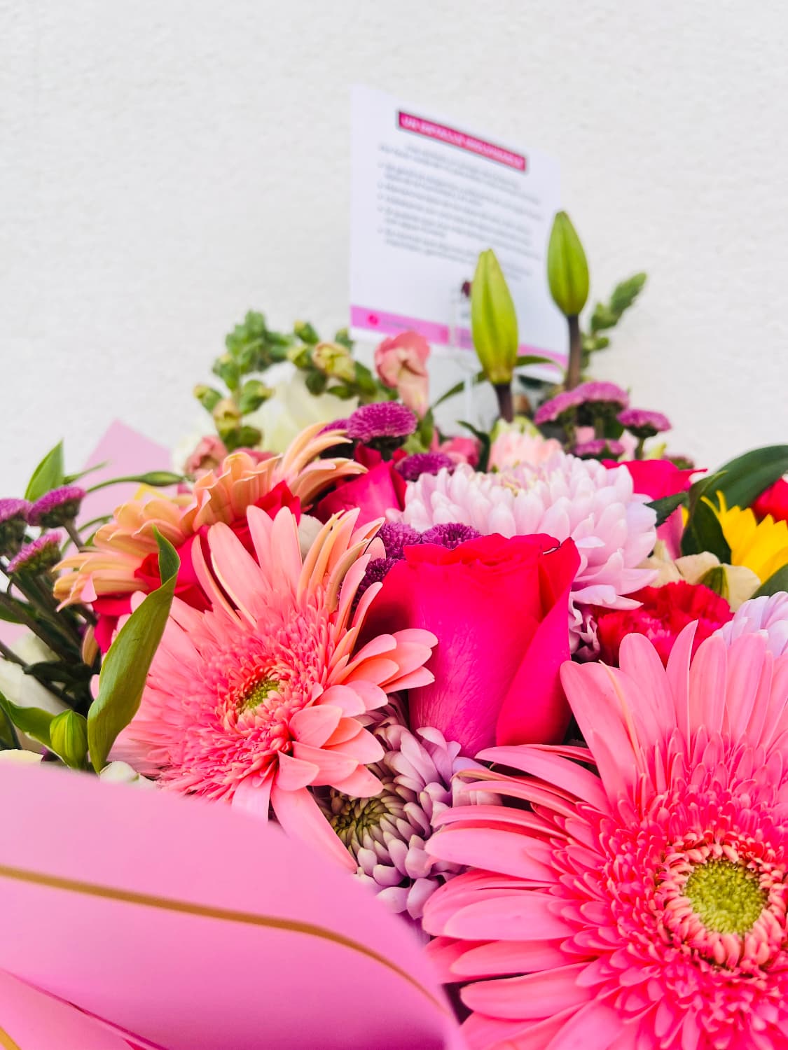 ramo floral valentine's