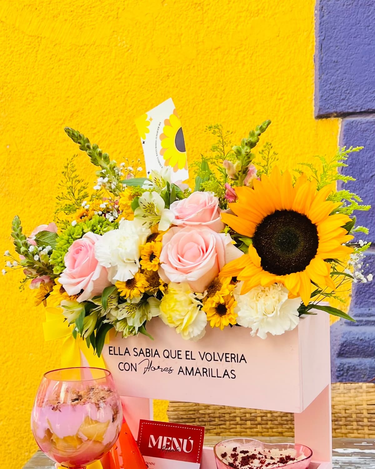 Desayuno Floral Girasol