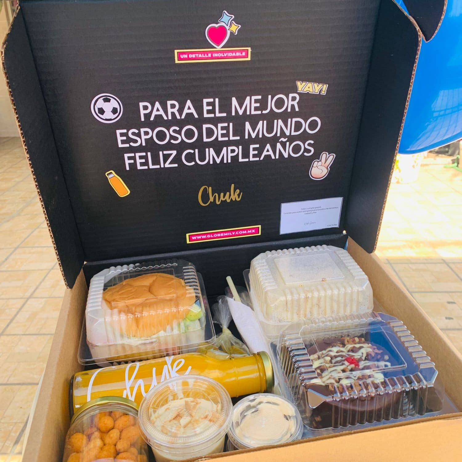 COMIDA Y BURBUJA