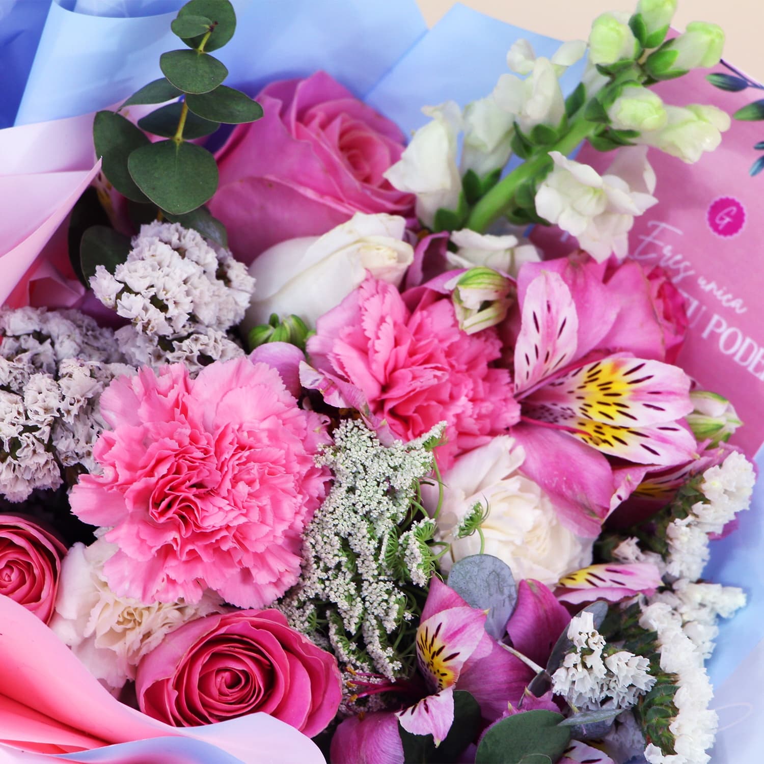 BOUQUET MOM'S BLUE