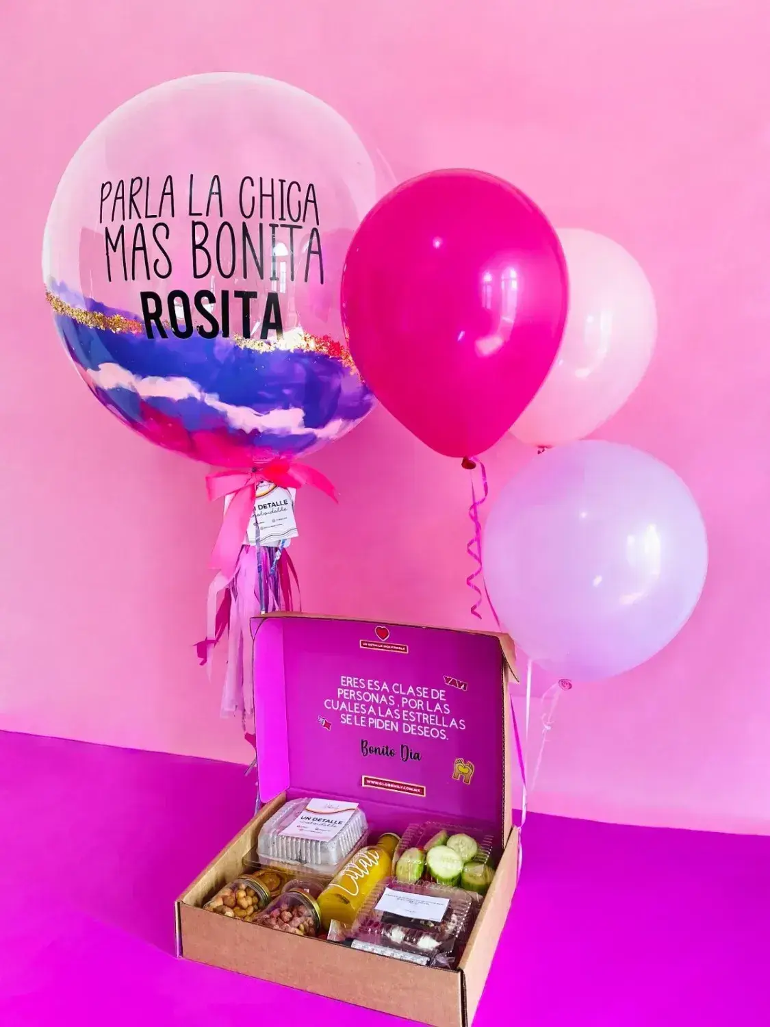 COMIDA Y BURBUJA