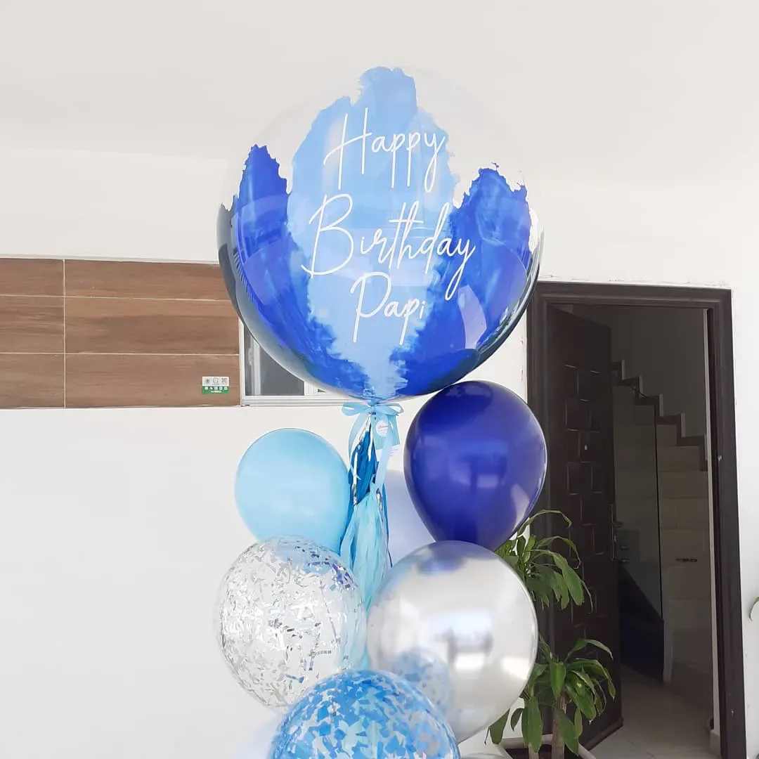 Globo Jumbo + 10 baby balloons