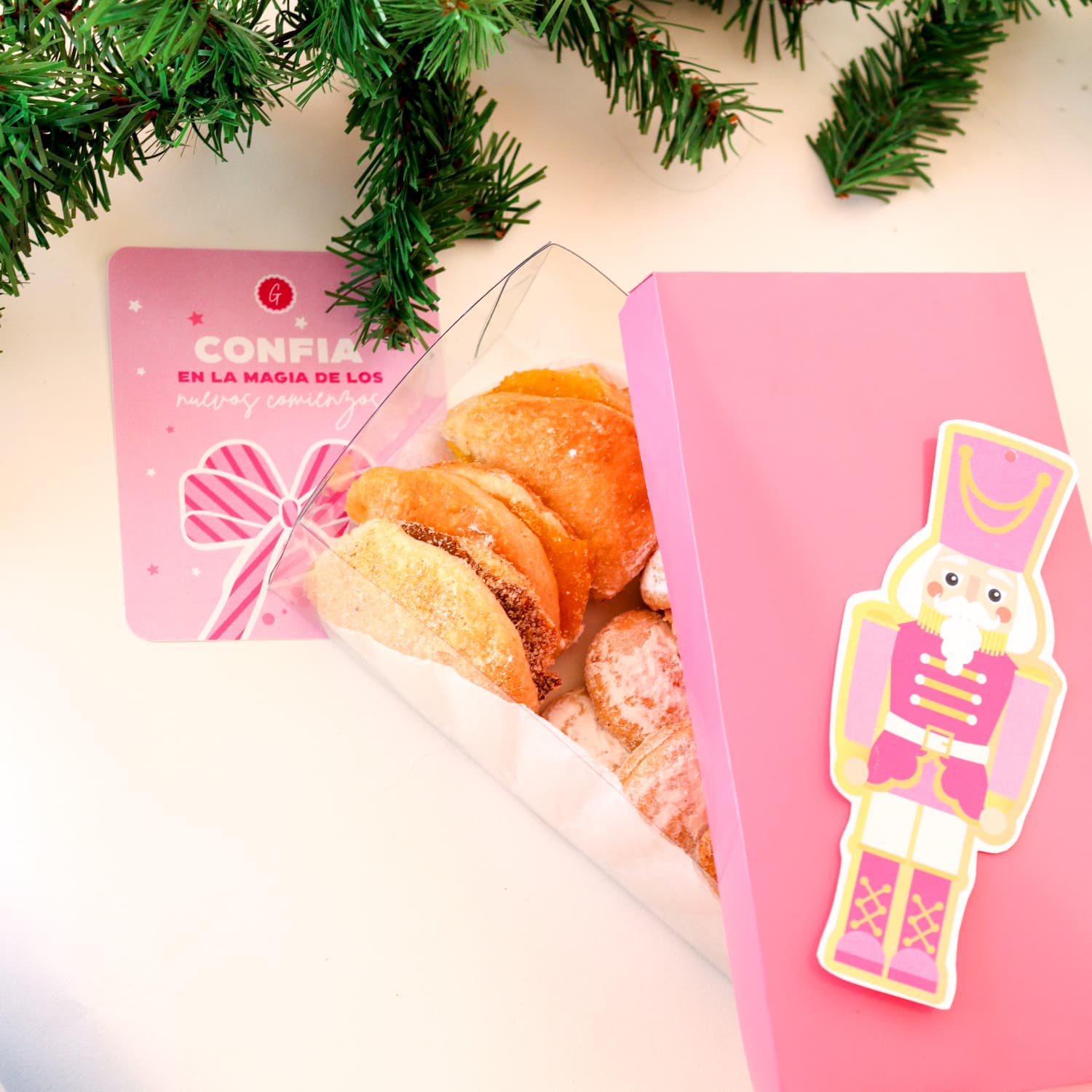 PINK CHRISTMAS COOKIES