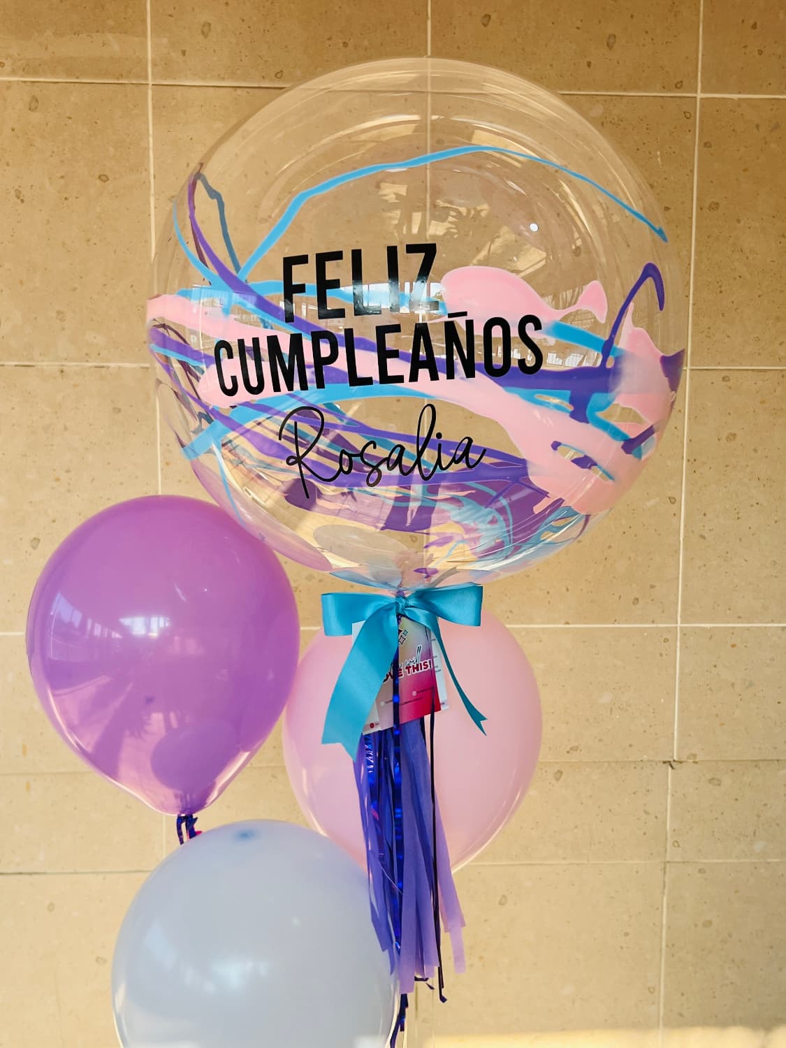 Burbuja chica + 3 baby balloons