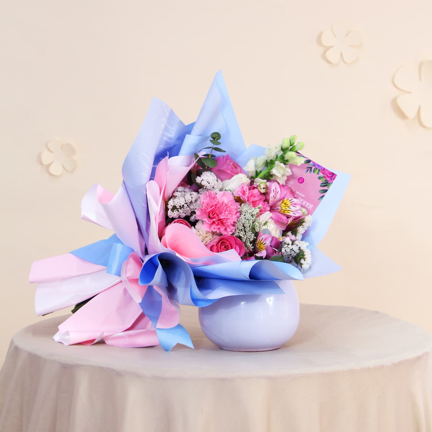 BOUQUET MOM'S BLUE