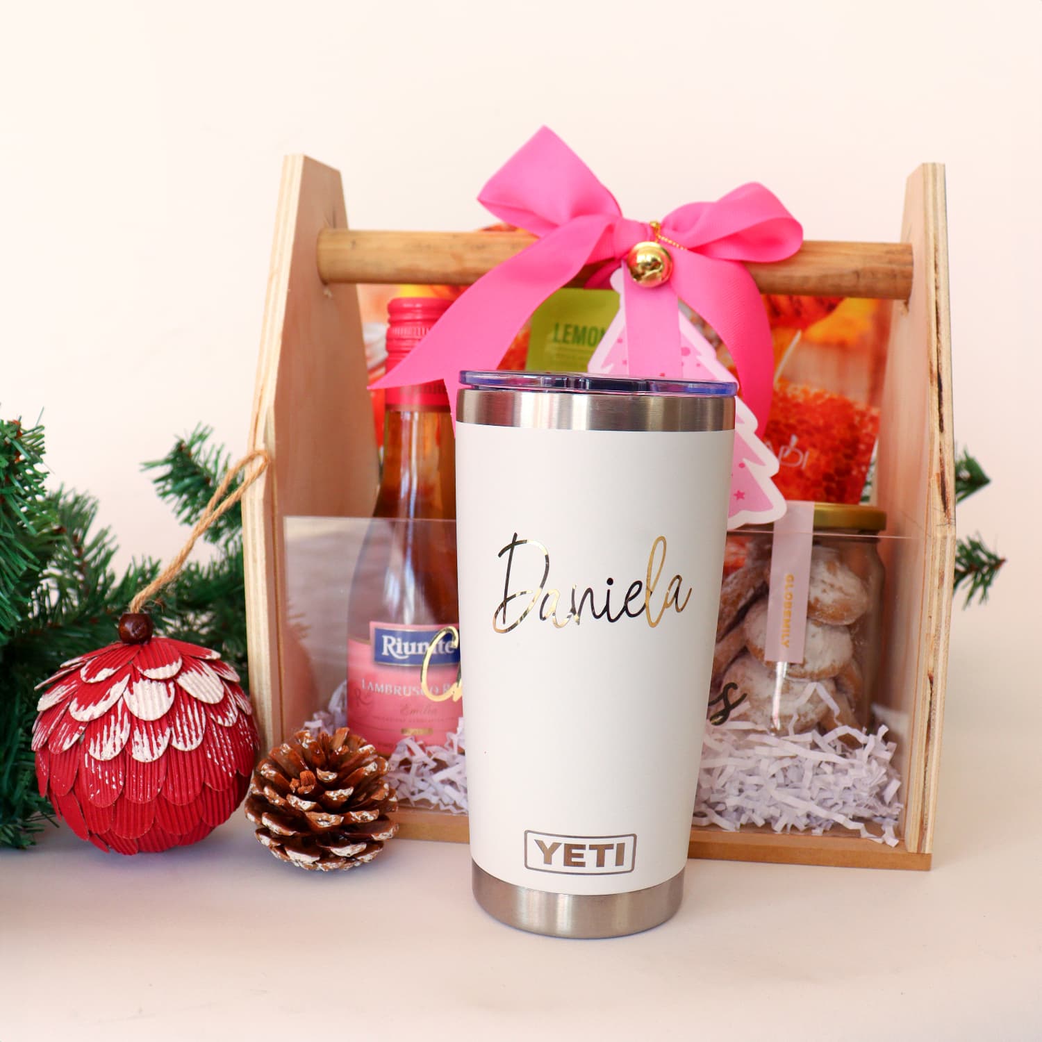 PINK GREETINGS SET