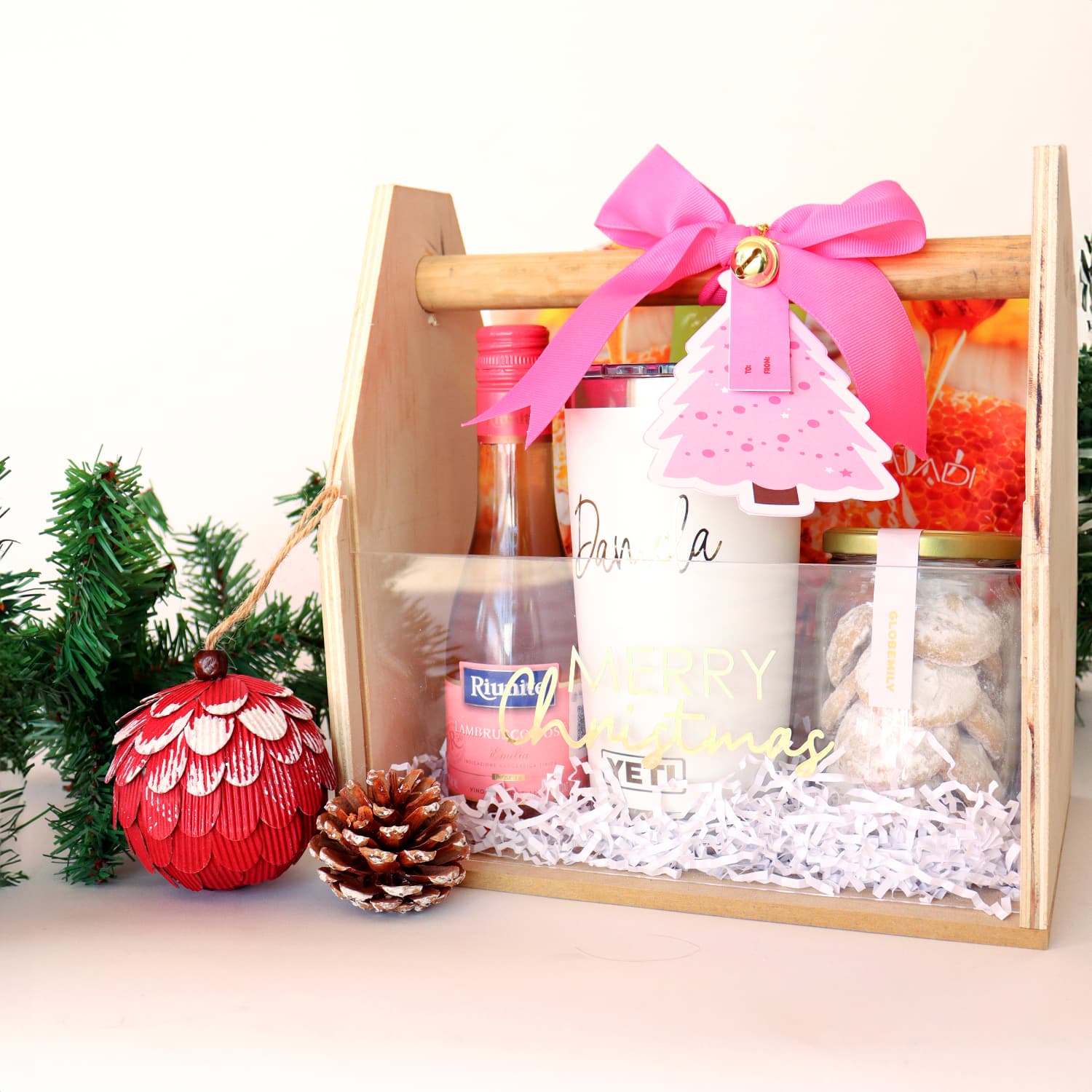 PINK GREETINGS SET