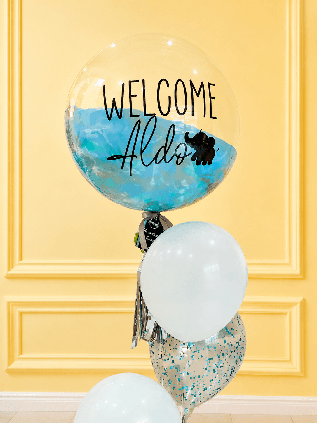 BURBUJA Y 3 BABYS BALLONS