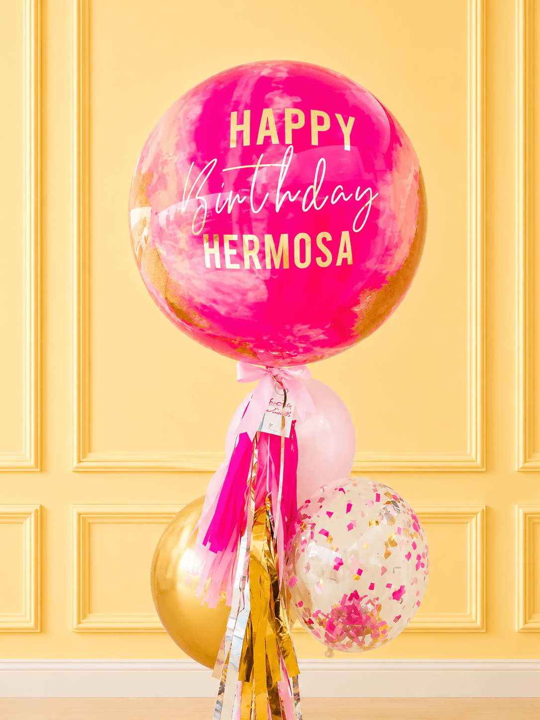 Burbuja Mediana con 3 baby balloons