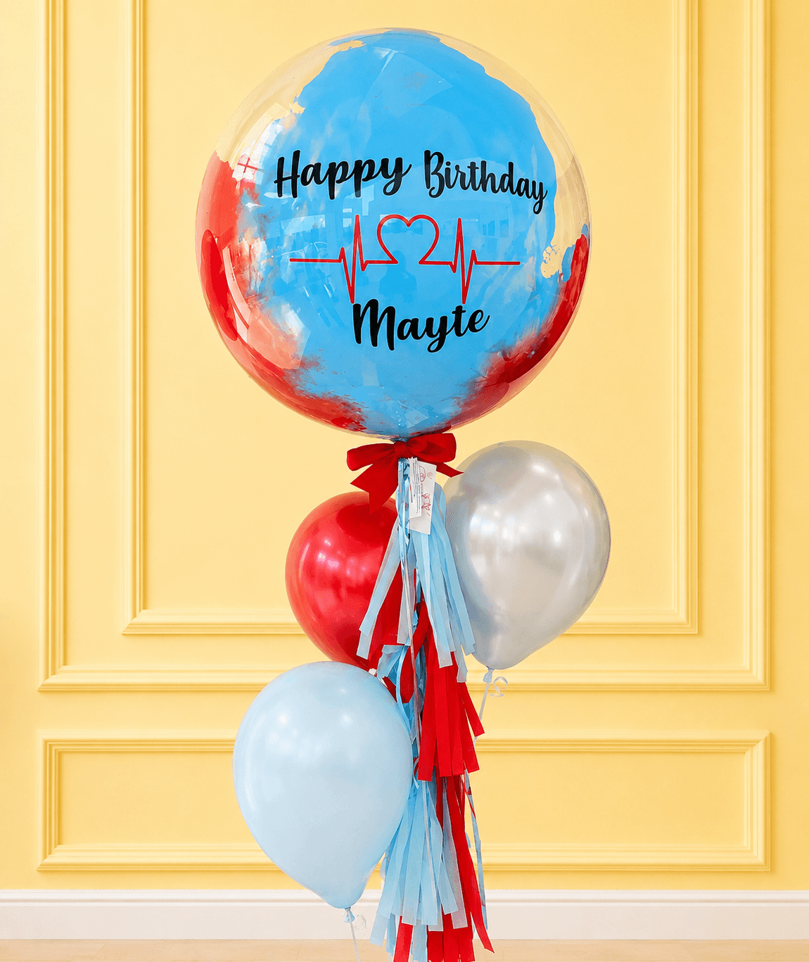 Burbuja Mediana con 3 baby balloons