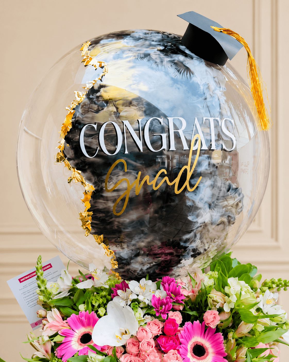 CONGRATS FLOWERS GRAD