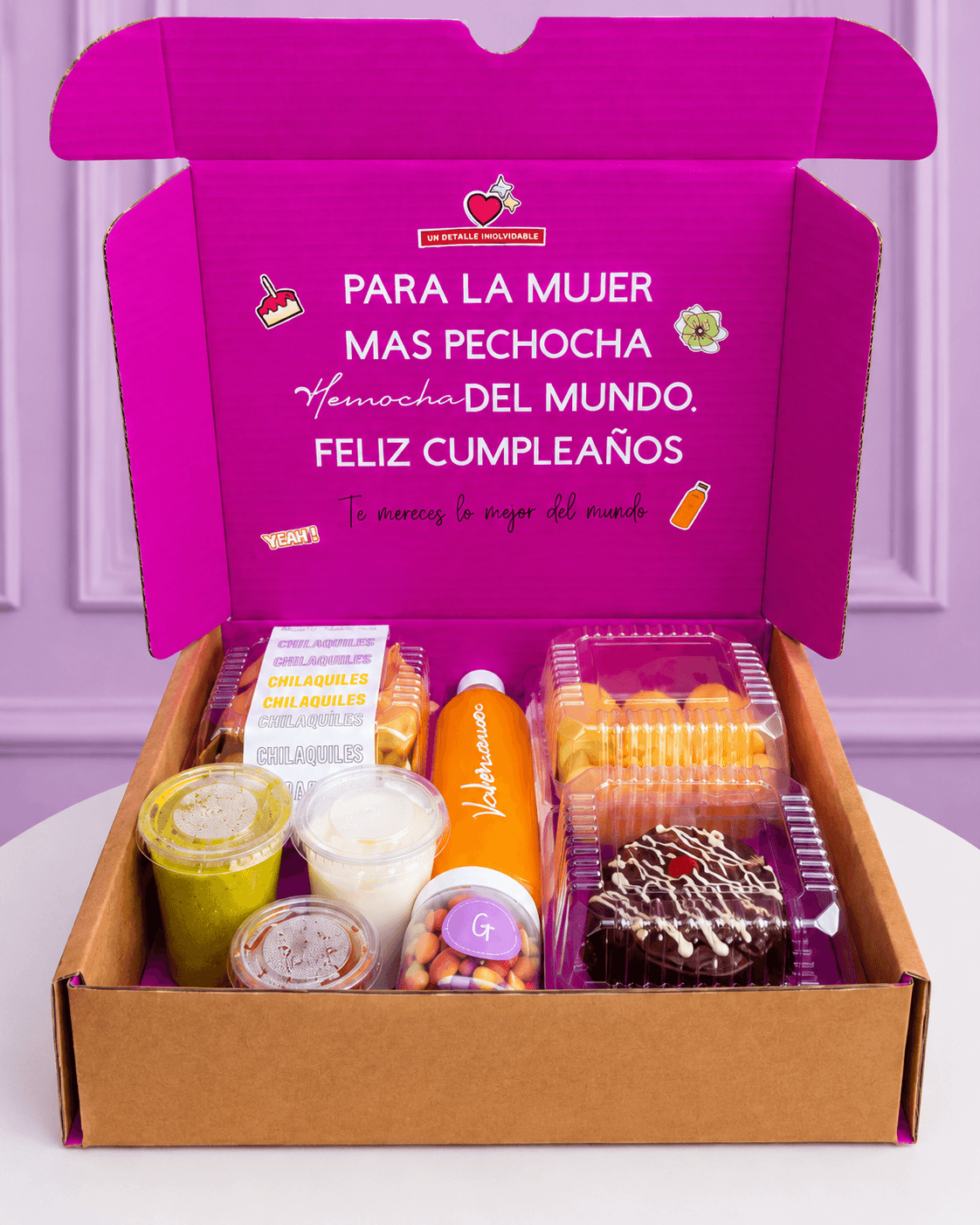 Desayuno plus y Burbuja
