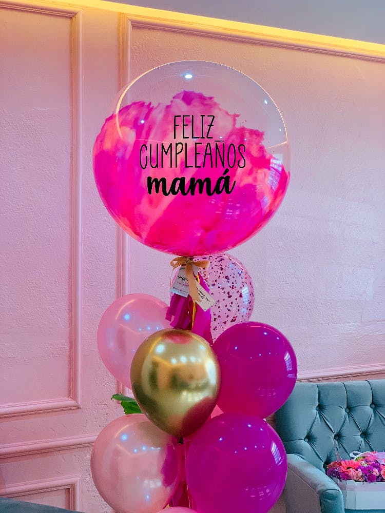 Globo Jumbo + 10 baby balloons